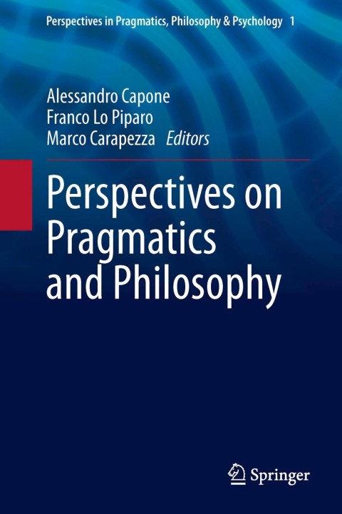 Cover image for book Perspectives on Pragmatics and Philosophy