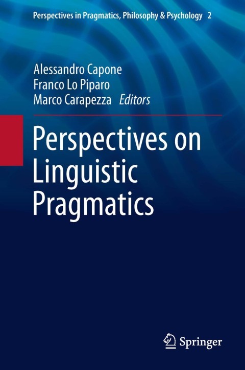Cover image for book Perspectives on Linguistic Pragmatics