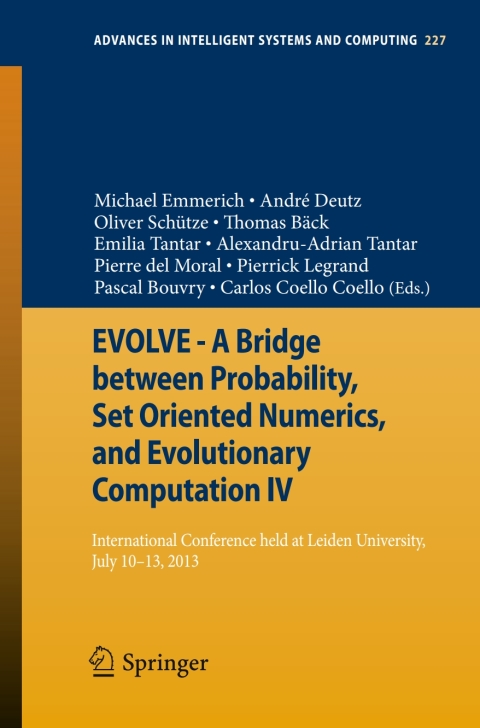 Cover image for book EVOLVE - A Bridge between Probability, Set Oriented Numerics, and Evolutionary Computation IV