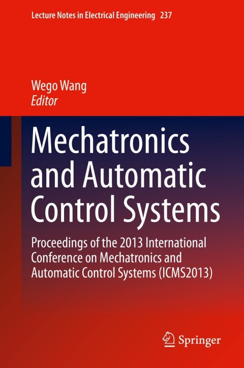 Cover image for book Mechatronics and Automatic Control Systems