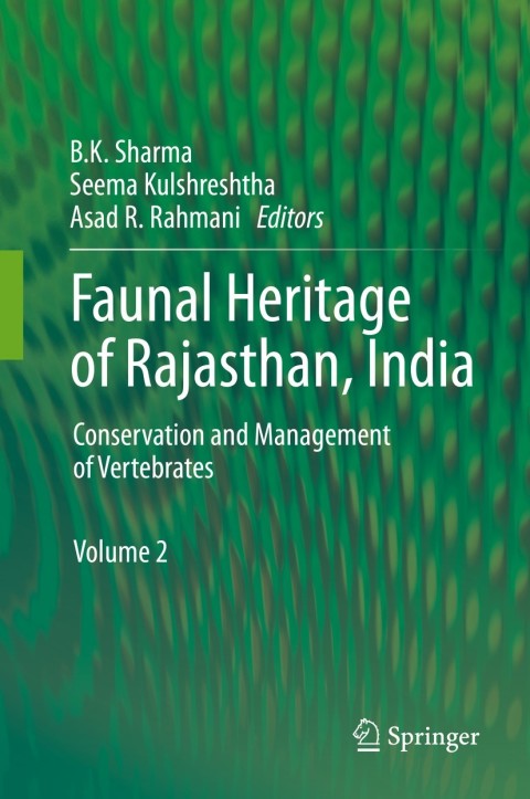 Cover image for book Faunal Heritage of Rajasthan, India
