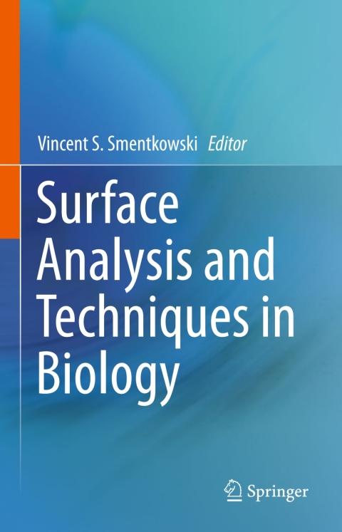 Cover image for book Surface Analysis and Techniques in Biology