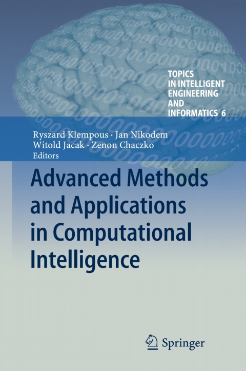 Cover image for book Advanced Methods and Applications in Computational Intelligence