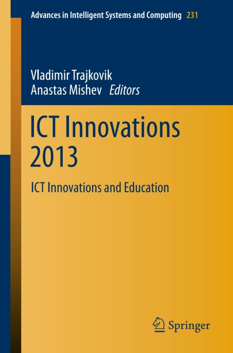 Cover image for book ICT Innovations 2013