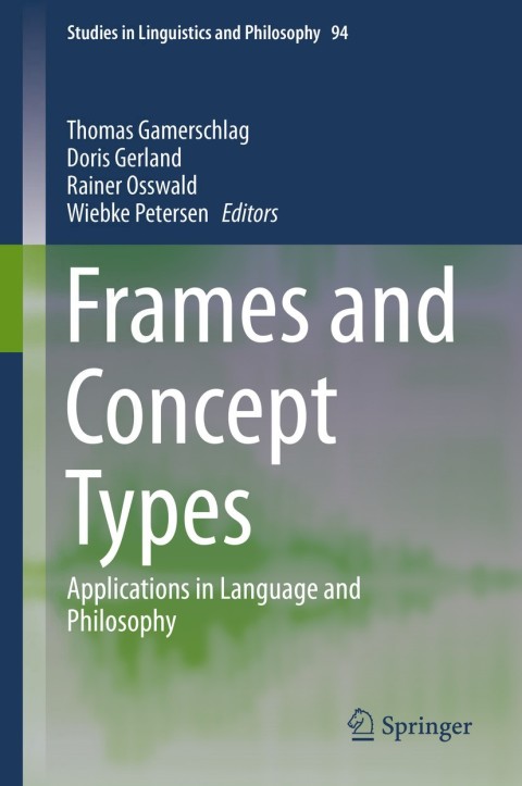 Cover image for book Frames and Concept Types