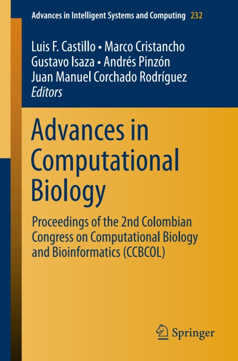 Cover image for book Advances in Computational Biology