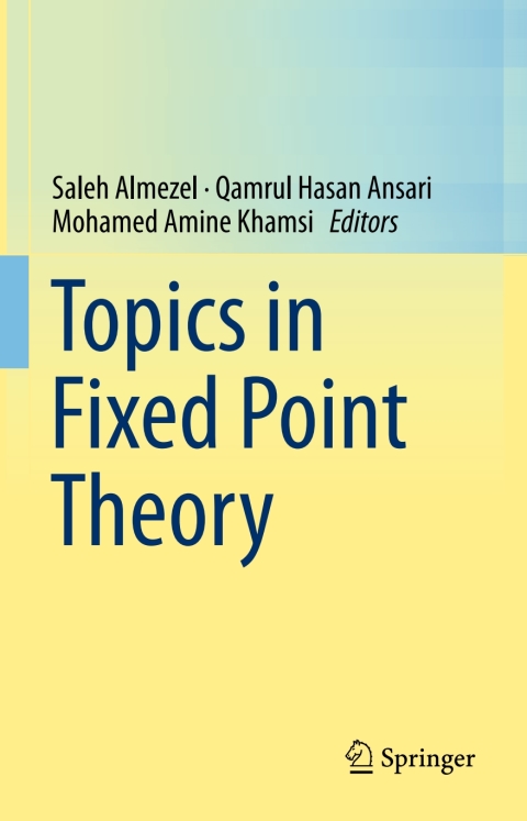 Cover image for book Topics in Fixed Point Theory
