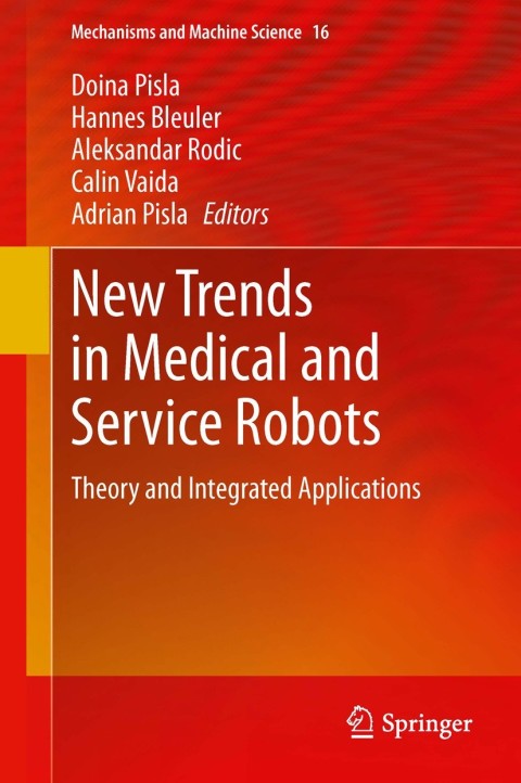 Cover image for book New Trends in Medical and Service Robots