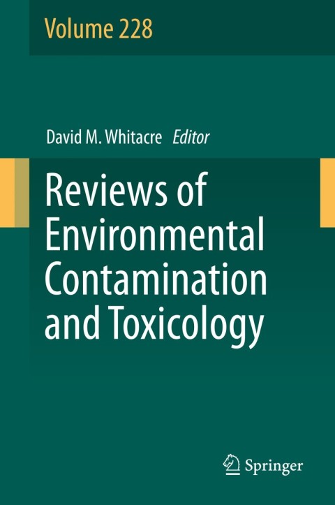 Cover image for book Reviews of Environmental Contamination and Toxicology Volume 228