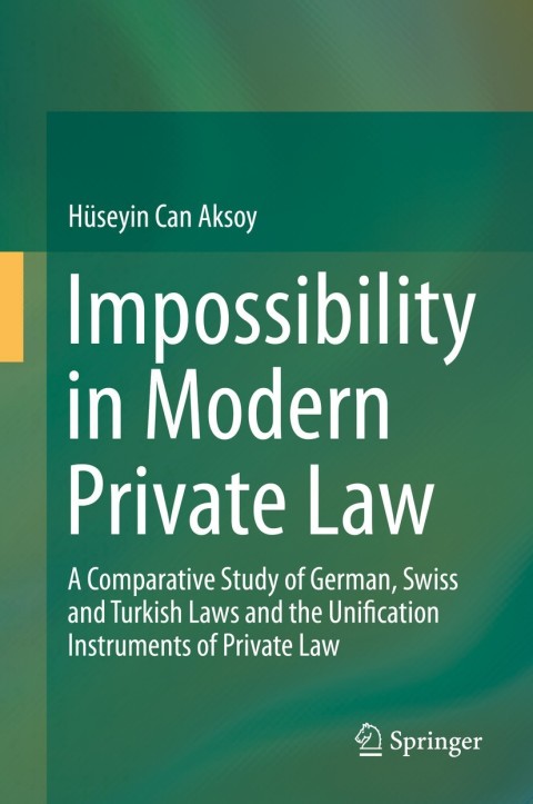 Cover image for book Impossibility in Modern Private Law