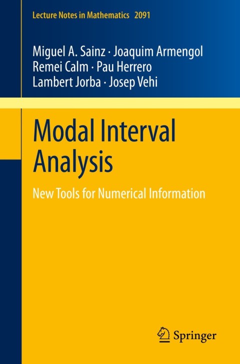 Cover image for book Modal Interval Analysis