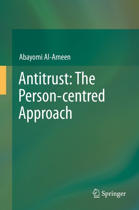 Cover image for book Antitrust: The Person-centred Approach