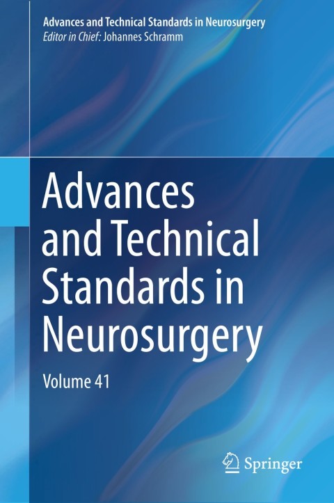 Cover image for book Advances and Technical Standards in Neurosurgery