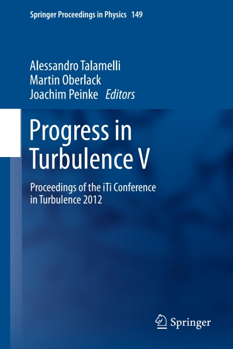 Cover image for book Progress in Turbulence V