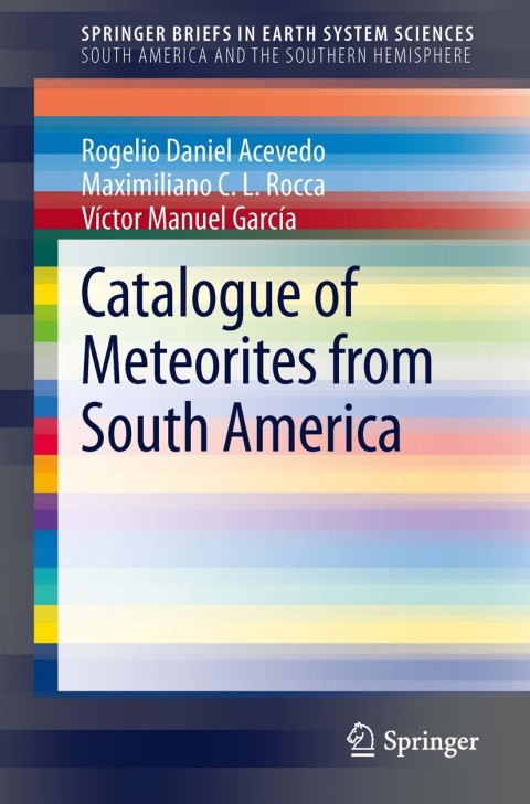 Cover image for book Catalogue of Meteorites from South America