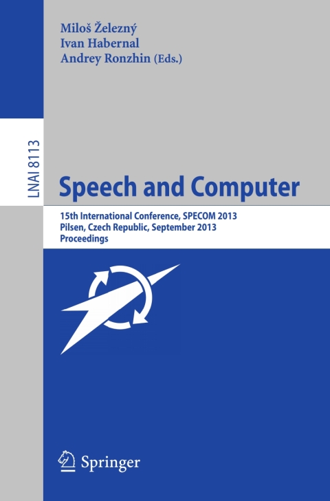 Cover image for book Speech and Computer