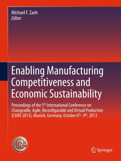 Cover image for book Enabling Manufacturing Competitiveness and Economic Sustainability