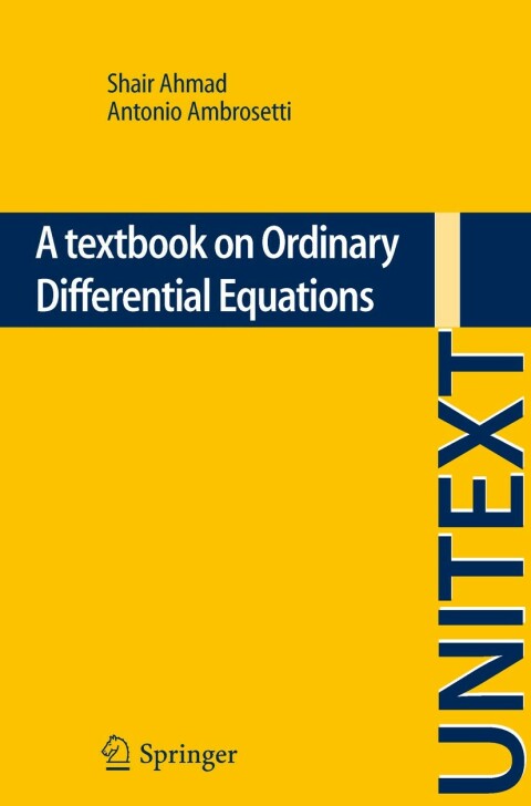 A textbook on Ordinary Differential Equations 