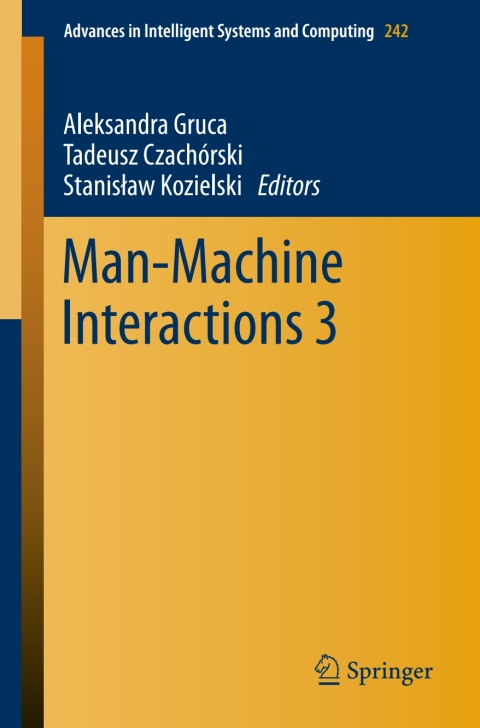 Cover image for book Man-Machine Interactions 3
