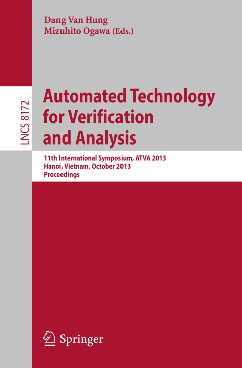 Cover image for book Automated Technology for Verification and Analysis