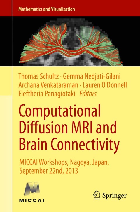 Cover image for book Computational Diffusion MRI and Brain Connectivity
