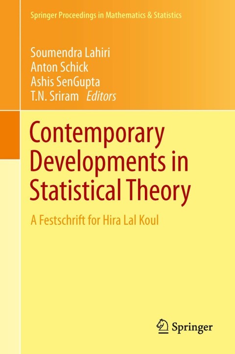 Cover image for book Contemporary Developments in Statistical Theory