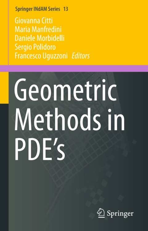 Cover image for book Geometric Methods in PDE’s