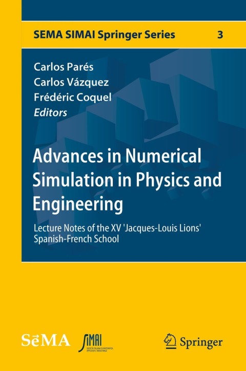 Cover image for book Advances in Numerical Simulation in Physics and Engineering
