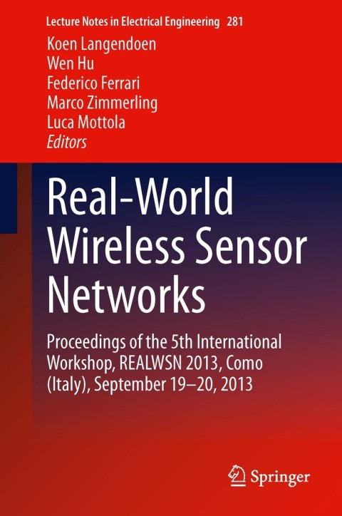 Cover image for book Real-World Wireless Sensor Networks