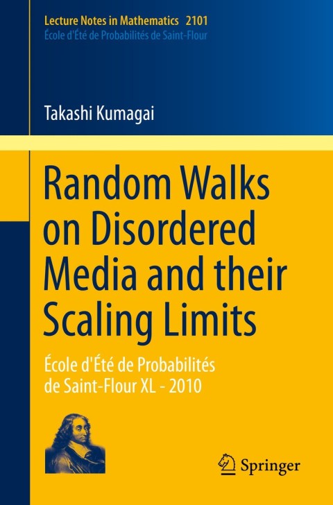Cover image for book Random Walks on Disordered Media and their Scaling Limits