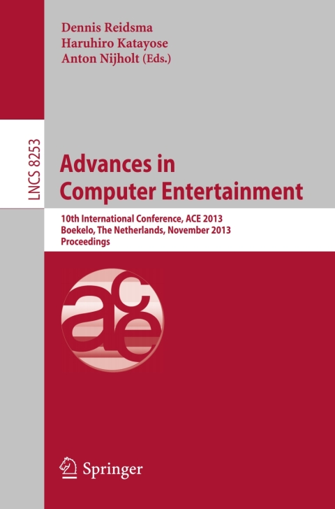 Cover image for book Advances in Computer Entertainment