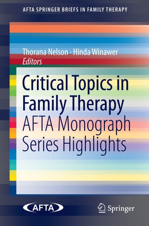 Cover image for book Critical Topics in Family Therapy