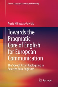 Cover image: Towards the Pragmatic Core of English for European Communication 9783319035567