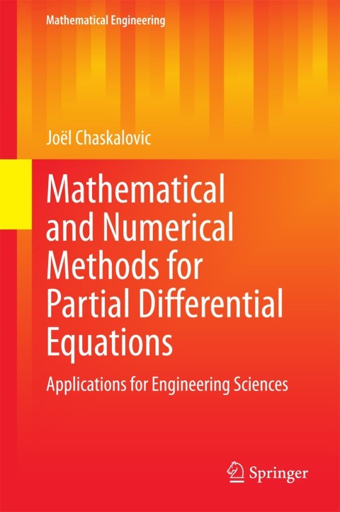 Cover image for book Mathematical and Numerical Methods for Partial Differential Equations