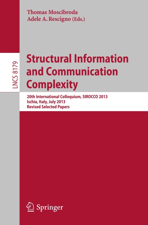 Cover image for book Structural Information and Communication Complexity