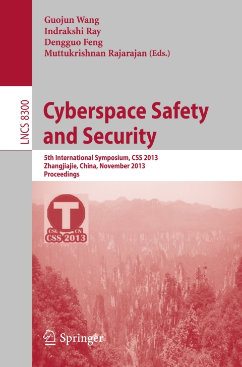 Cover image for book Cyberspace Safety and Security