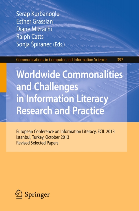 Cover image for book Worldwide Commonalities and Challenges in Information Literacy Research and Practice