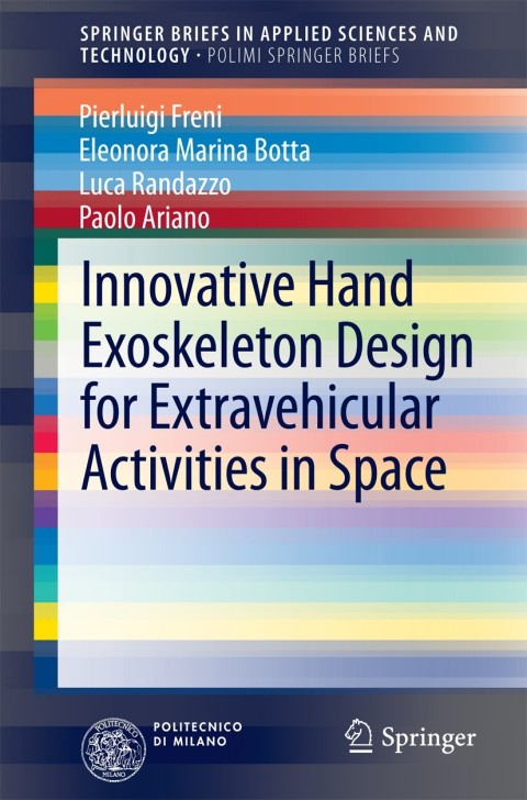 Cover image for book Innovative Hand Exoskeleton Design for Extravehicular Activities in Space
