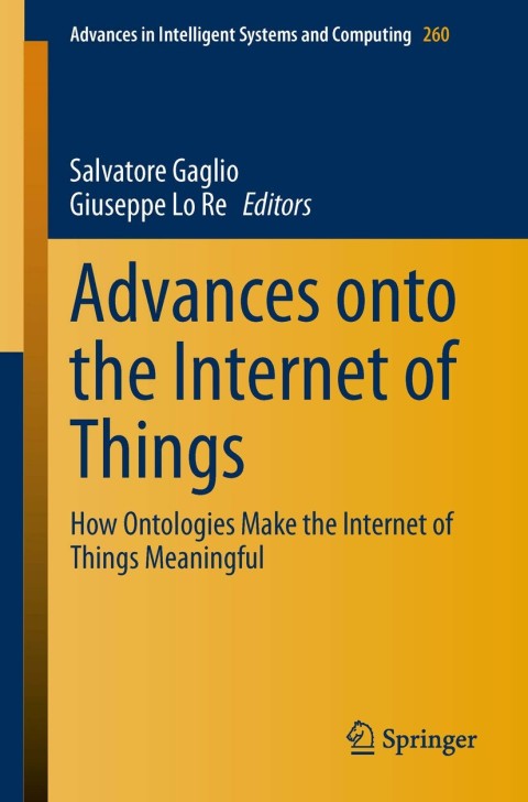 Cover image for book Advances onto the Internet of Things