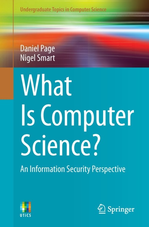 Cover image for book What Is Computer Science?