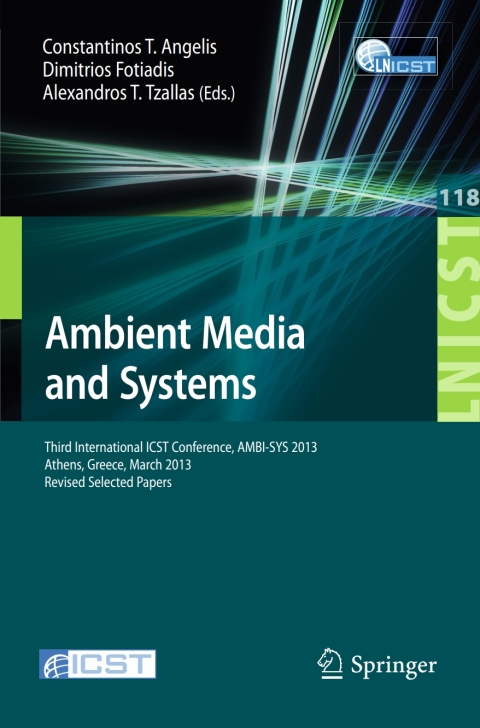 Cover image for book Ambient Media and Systems