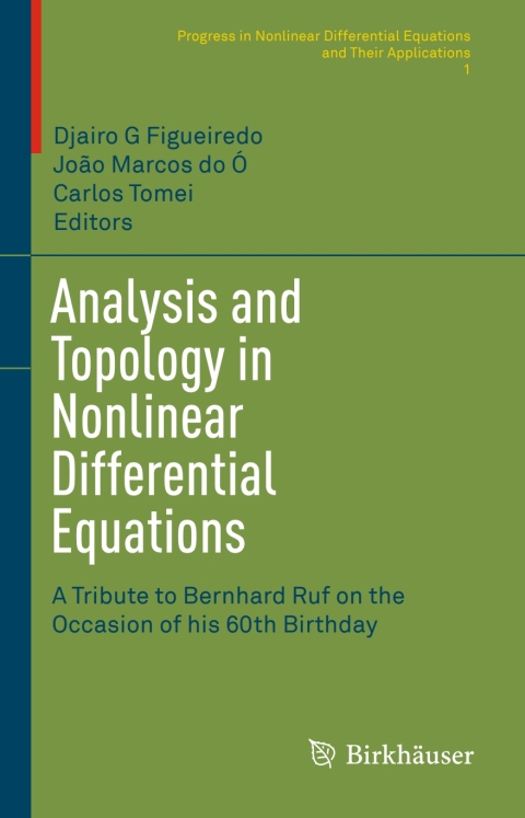 Cover image for book Analysis and Topology in Nonlinear Differential Equations