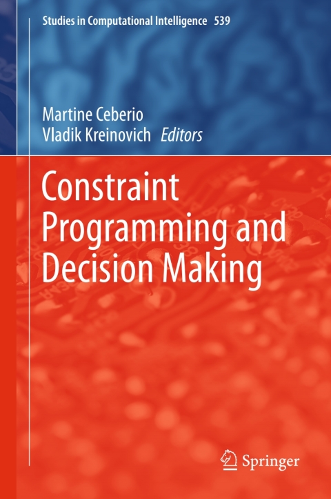 Cover image for book Constraint Programming and Decision Making