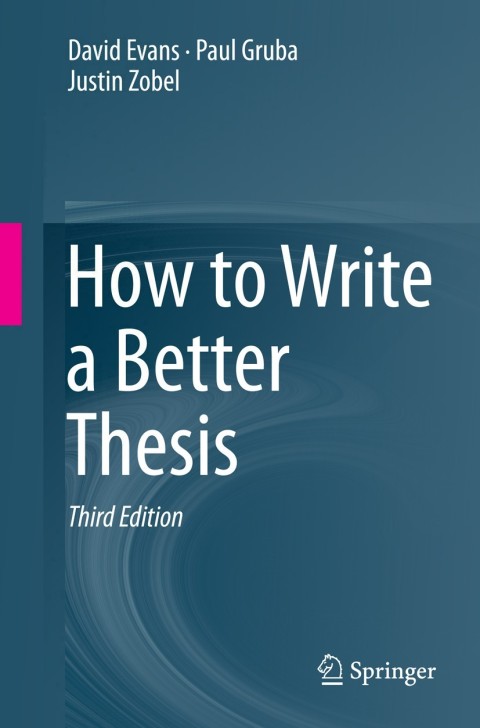 Cover image for book How to Write a Better Thesis