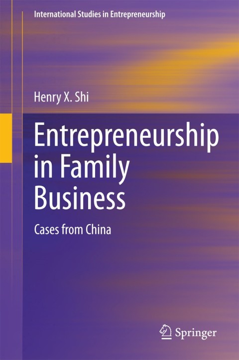 Cover image for book Entrepreneurship in Family Business