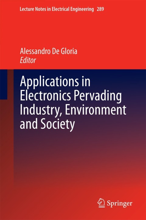 Cover image for book Applications in Electronics Pervading Industry, Environment and Society