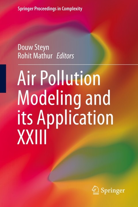 Cover image for book Air Pollution Modeling and its Application XXIII