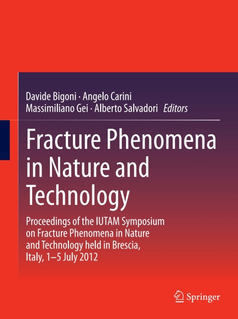 Cover image for book Fracture Phenomena in Nature and Technology