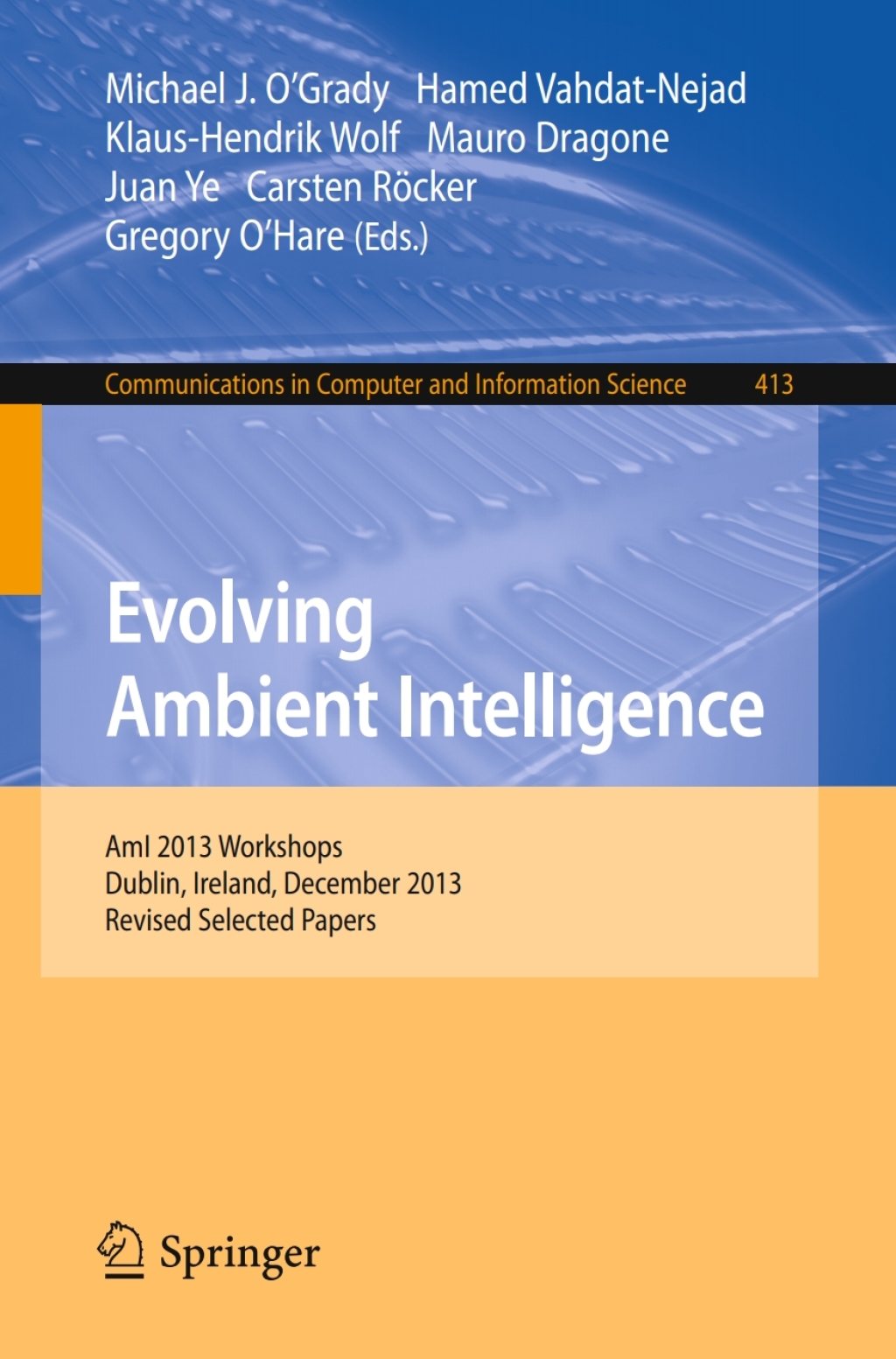 Evolving Ambient Intelligence (eBook)