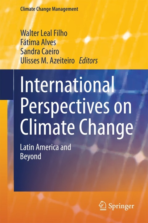 Cover image for book International Perspectives on Climate Change